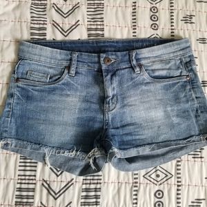 Blank NYC Denim Mid Rise Shorts 27
